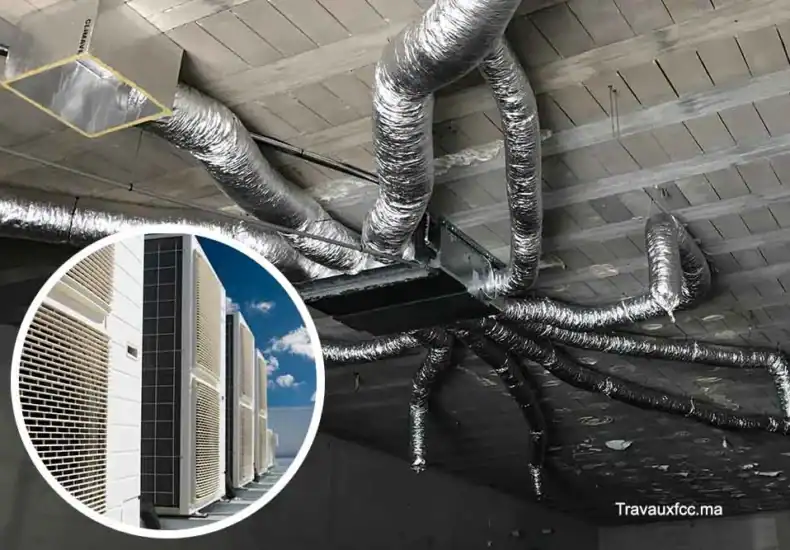 installation Climatiseur gainable