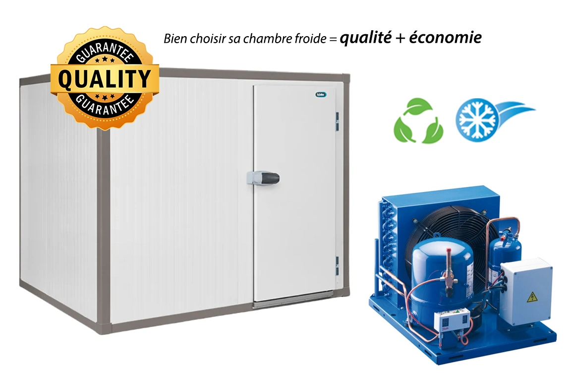 Types de chambres froides