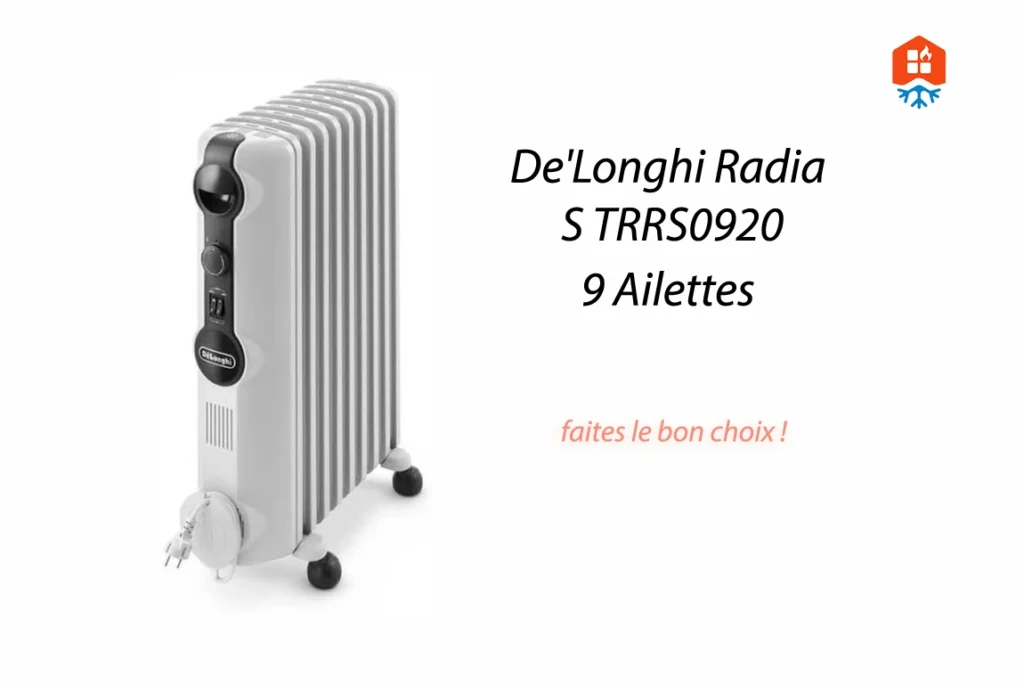 chauffage avec radiateur à bain d’huile