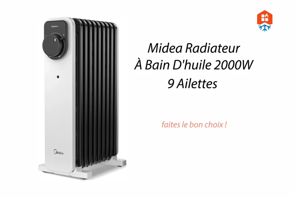 chauffage avec radiateur à bain d’huile