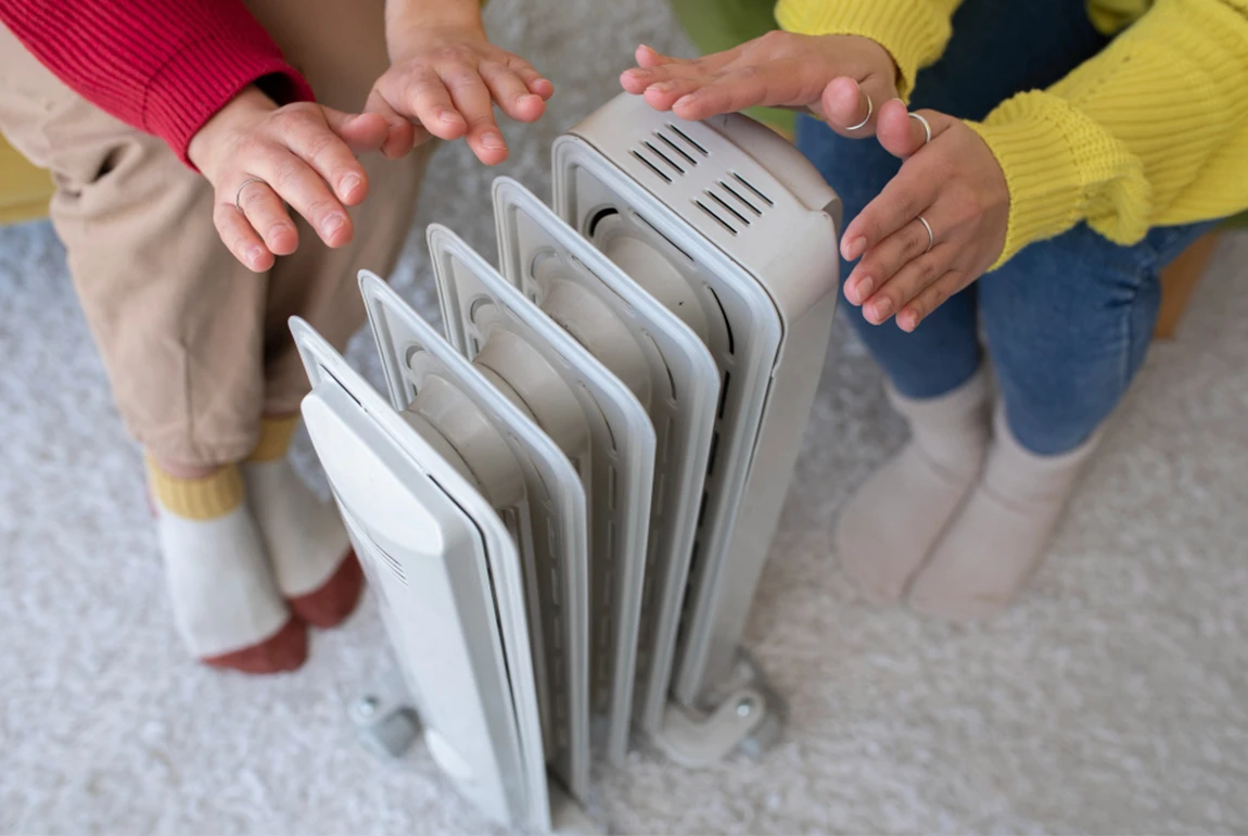 chauffage avec radiateur à bain d’huile