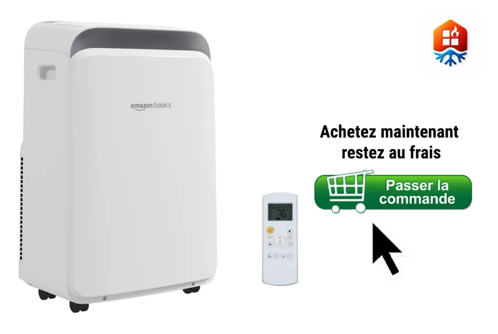Climatiseur mobile Amazon Basics