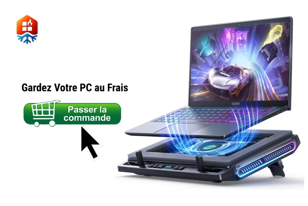 Support de refroidissement pour ordinateur