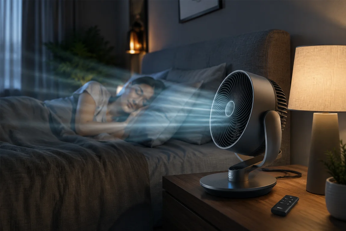 Ventilateur Intelligent Silencieux Pour Chambre