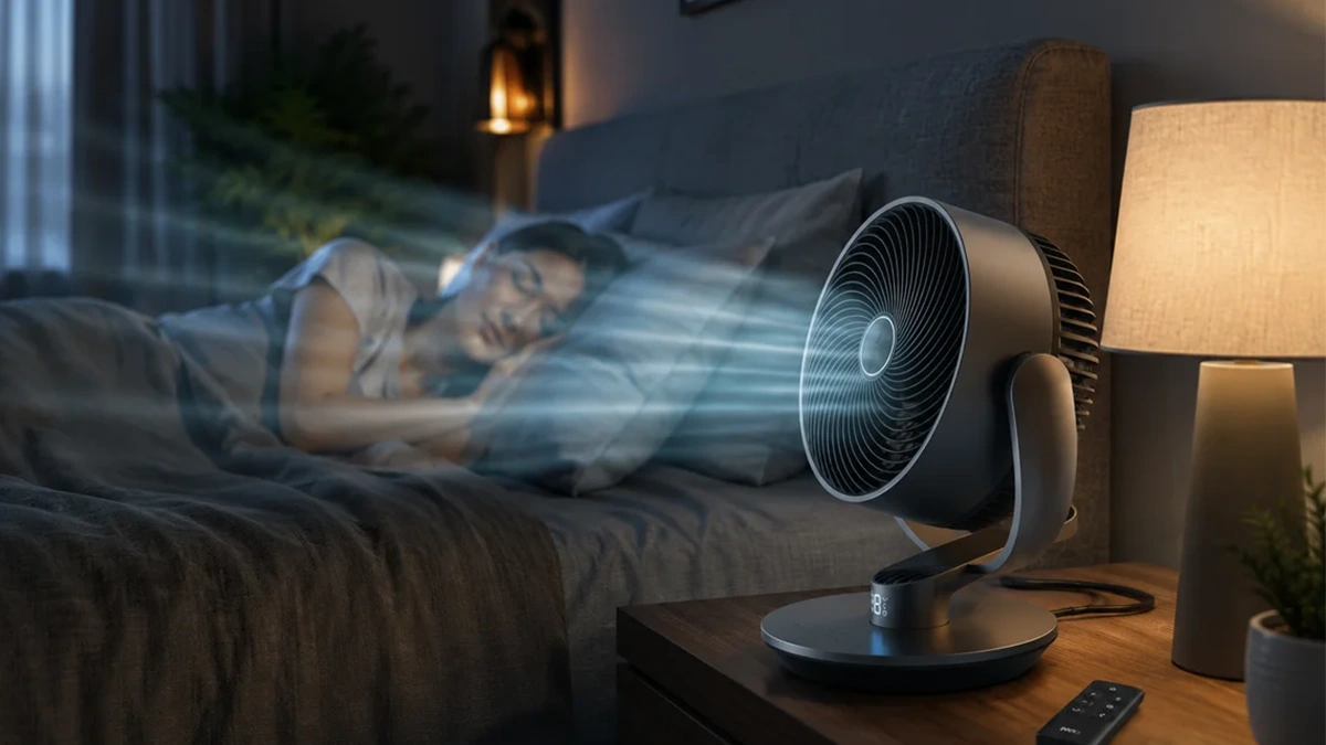 Ventilateur Intelligent Silencieux Pour Chambre