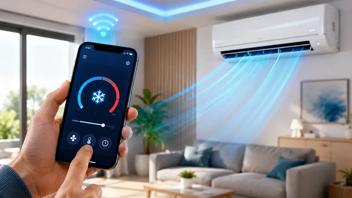 Contrôler sa clim avec un iPhone ? Voici comment !